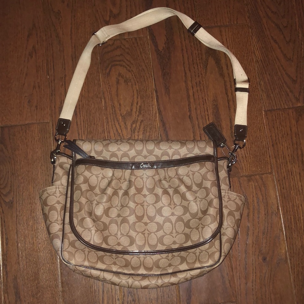 Coach diaper bag